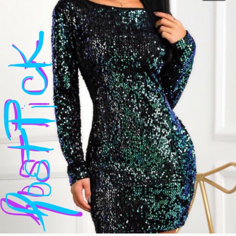 Sequin Cocktail Dress